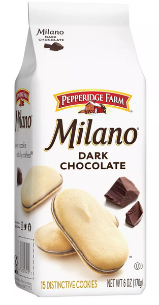 Pepperidge Farm Milano Dark Chocolate Cookies