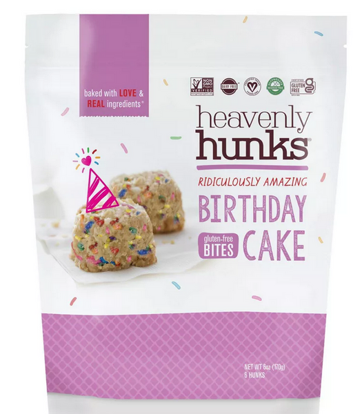 Heavenly Hunks Birthday Cake Bites