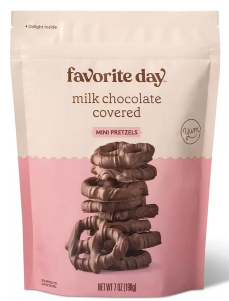 Milk Chocolate Covered Mini Pretzels