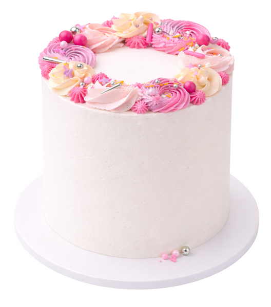 PINK ROSETTE CAKE CLASS